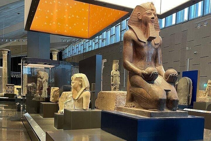 Hurghada to Cairo: Pyramids & Grand Egyptian Museum Day Tour with Lunch photo 1