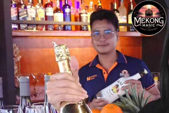 Magical Mekong Sunset Cruise in Phnom Penh — BBQ, Freeflow Beer & River Views photo 6
