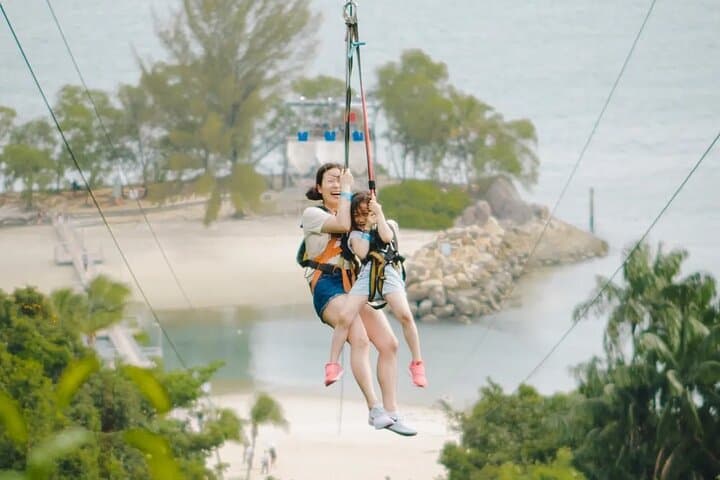 MegaZip Sentosa: Zipline Over Jungle, Beach & Sea in Singapore photo 2