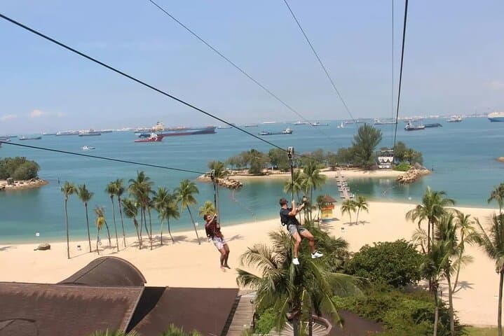 MegaZip Sentosa: Zipline Over Jungle, Beach & Sea in Singapore photo 4