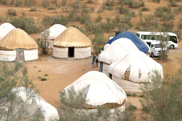 Aydar Lake Yurt Camping: 2-Day Desert Adventure from Samarkand
