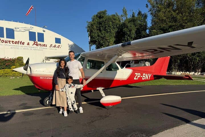 Private Panoramic Flight Over Lake Ypacaraí — 30-Minute Asunción Aerial Tour