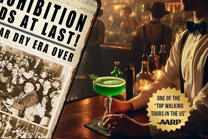 Haunted Whiskey Row: Phantoms of Prohibition Cocktail & Bites Walking Tour in Louisville photo 1