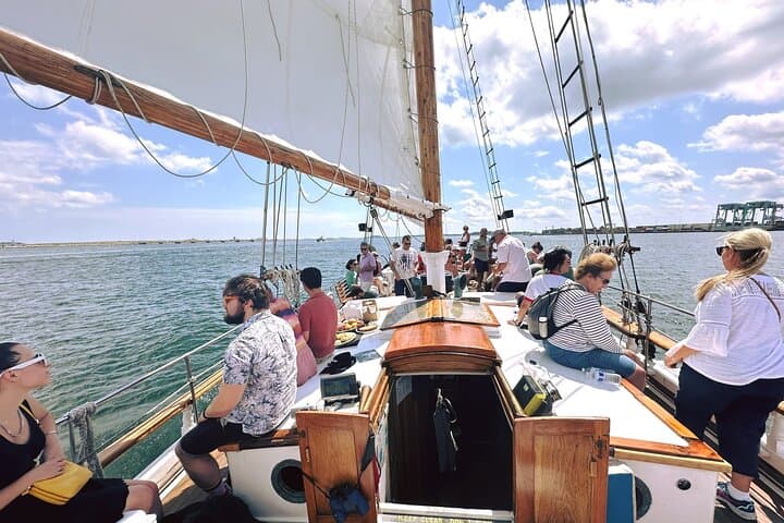 Pastries and Prosecco Aboard a Boston Harbor Tall Ship