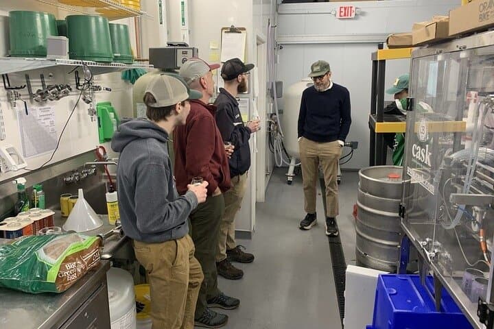 Aim High in Portland: Axe Throwing and Two-Brewery Van Tour in Old Port photo 4