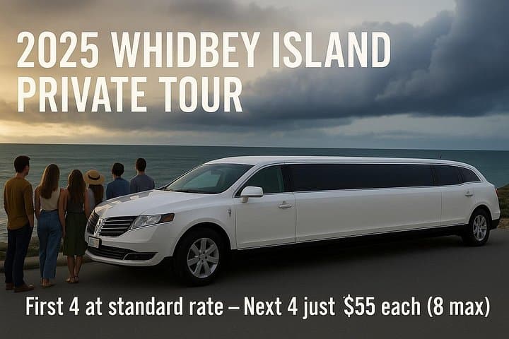 Private Whidbey Island Tour from Seattle: Coupeville, Fort Casey & Deception Pass