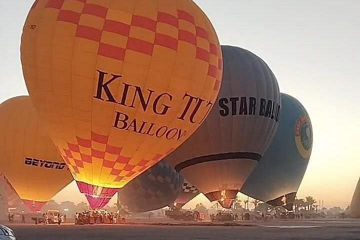 Sunrise Hot Air Balloon Over Luxor: Float Above the Valley of the Kings photo 1