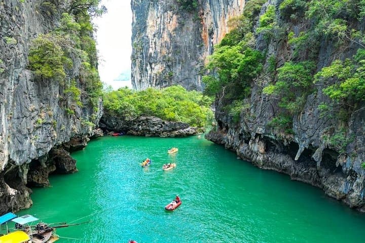 Phang Nga Bay Sea Cave Canoeing & James Bond Island Day Trip from Phuket photo 2