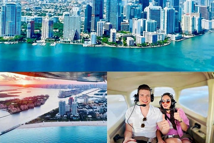 Miami Private 45-Minute Aerial Tour: South Beach, Biscayne Bay & Skyline Views photo 1
