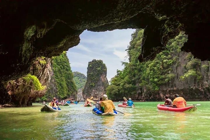 James Bond Island & Phang Nga Bay Cave Canoeing by Speedboat: Panak Hongs, Panyee Village & Naka Island photo 2