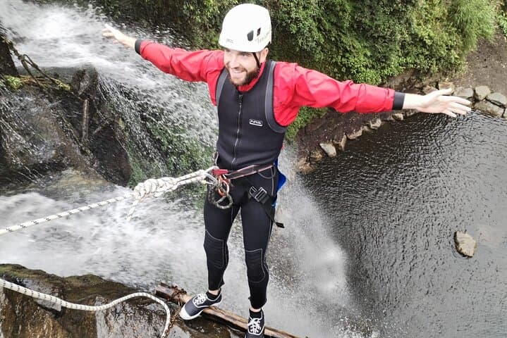 Canyoning at Cascada Chamana — Half-Day Adventure in Baños