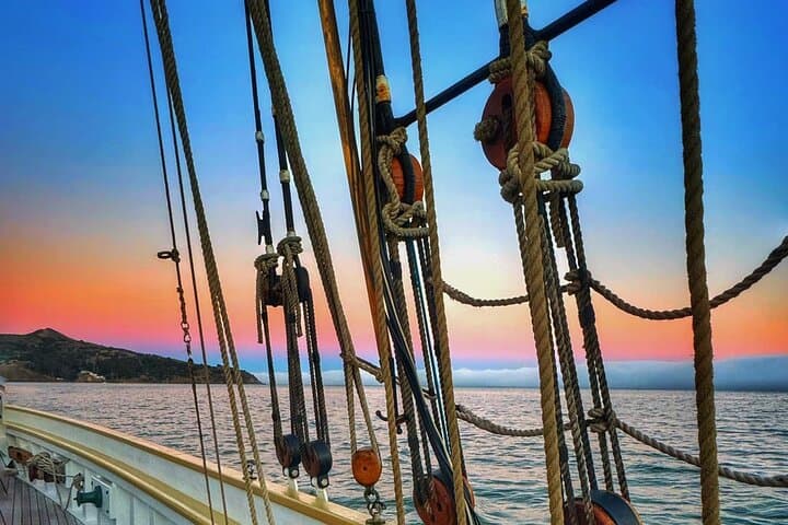 Historic Brigantine Matthew Turner: Sail San Francisco Bay at Sunset photo 6