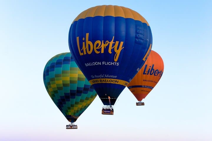Sunrise Hot Air Balloon Flights Over Avon Valley with Breakfast and Perth Pickup