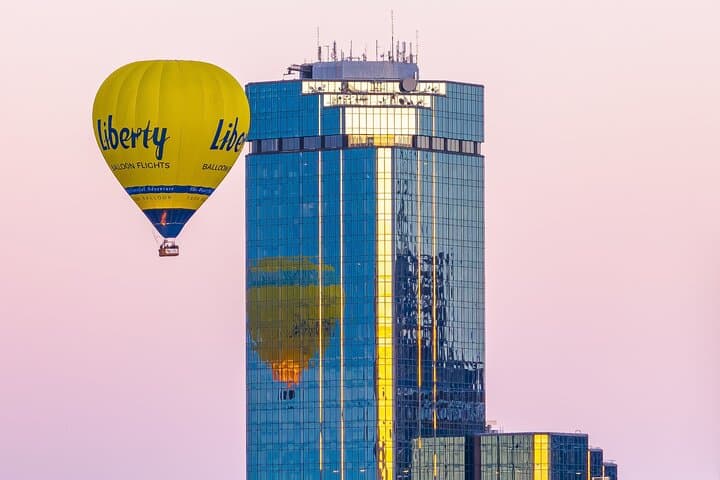 Sunrise Hot Air Balloon Flights Over Melbourne City — City Skyline & Optional Breakfast photo 4