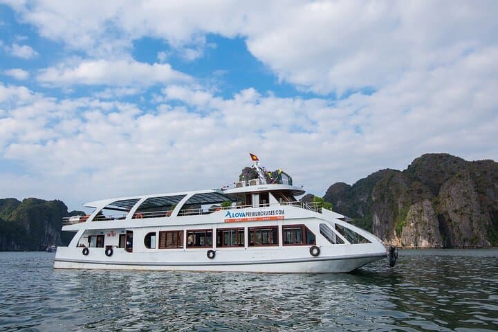 Halong Bay Full-Day Premium Cruise: Kayak, Sung Sot Cave & Titov Island photo 2