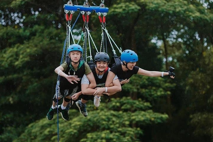Giant Swing at Skypark Sentosa: 40m Adrenaline Swing Over Siloso Beach photo 1