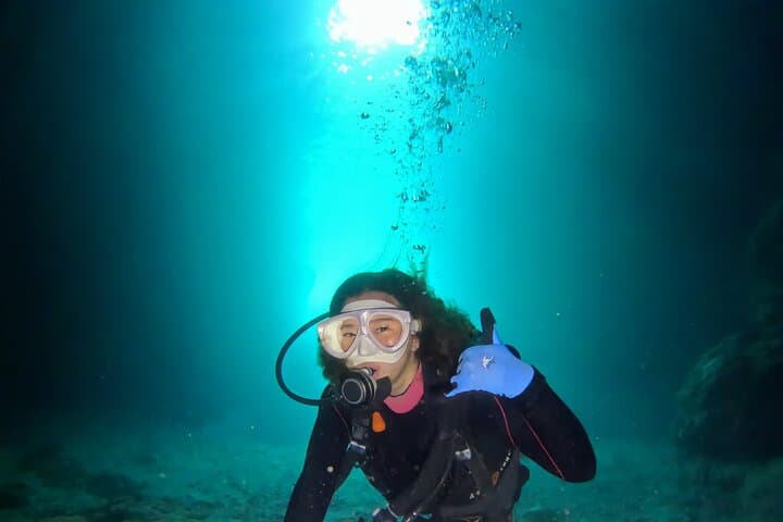 Blue Cave Boat Dive in Onna Village — Guided Entry to Okinawa’s Underwater Cathedral photo 1