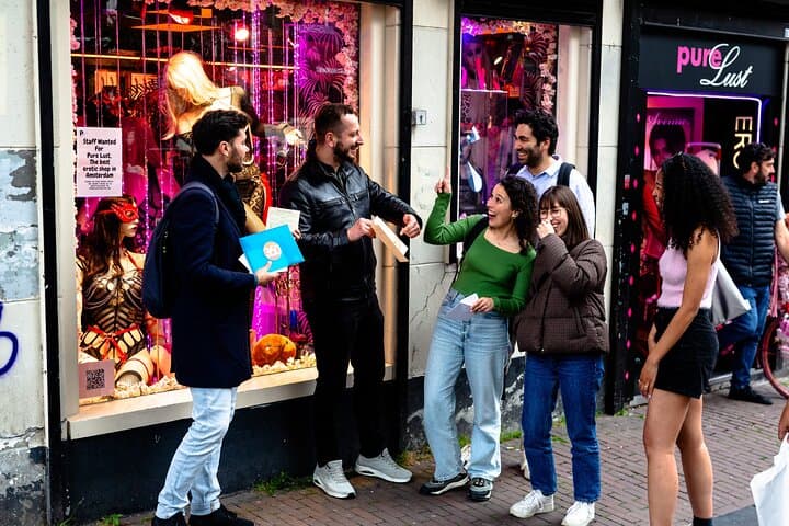 Red Light District Adult Game: 3-Hour Self-Guided Scavenger Hunt in Amsterdam