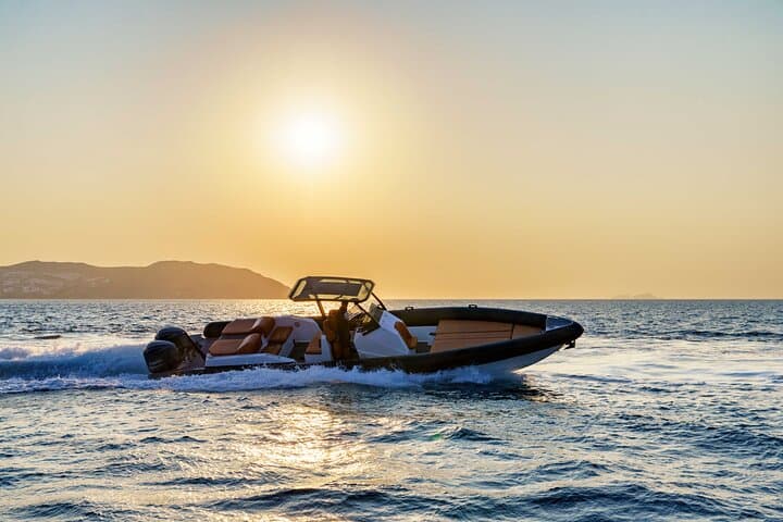 Seafighter 36 Supersonic: Full-Day Private RIB Cruise to Delos & Rineia