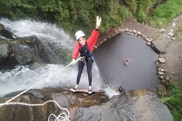 Canyoning at Cascada Chamana — Half-Day Adventure in Baños photo 6