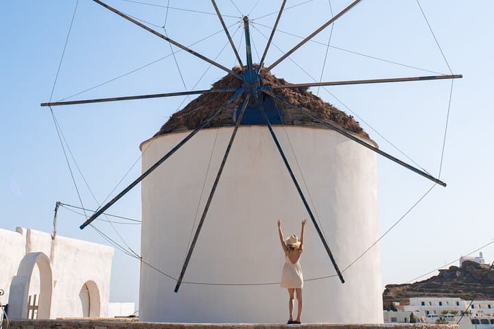 Self-Guided Mykonos Walking Tour — Chora, Windmills & Beaches at Your Pace
