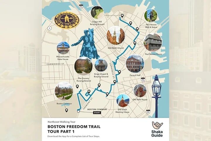 Boston Freedom Trail & Beacon Hill Audio Walking Tours — Self-Guided Bundle photo 3