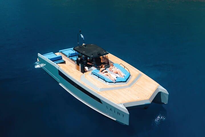 Private Santorini Yacht 'Bugatti' — Caldera Cruise, Swim & Sunset photo 3