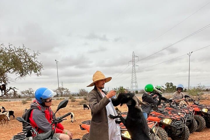 Quad Biking & Argan-Tree Goats with Agadir Lion Park Visit photo 5