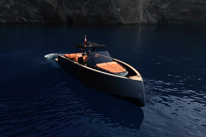 Private Santorini Yacht Charter Aboard Demetrius — Caldera Swim, Sunset & Open Bar photo 6