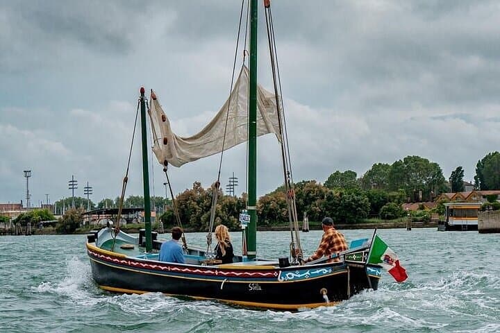 Private Bragozzo Lagoon Cruise: Venice, Murano & Burano Half-Day photo 4