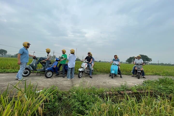 Vespa Countryside Tour: Little Red River Delta & Cổ Loa from Hanoi photo 2