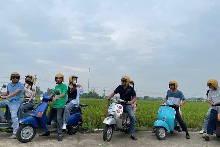 Vespa Countryside Tour: Little Red River Delta & Cổ Loa from Hanoi photo 4