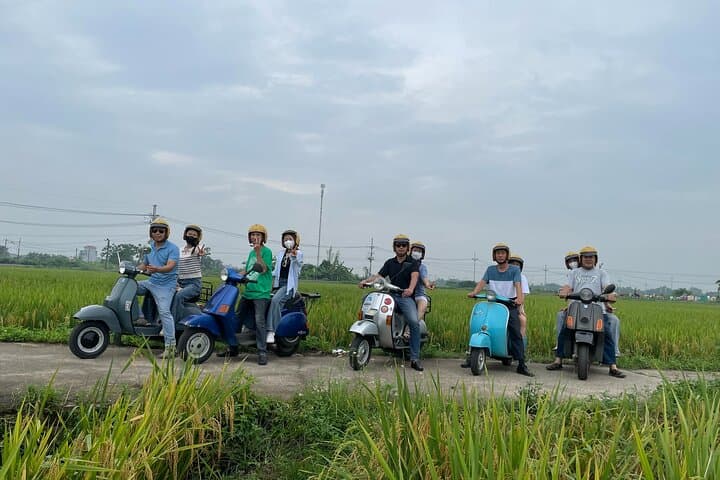 Vespa Countryside Tour: Little Red River Delta & Cổ Loa from Hanoi photo 1