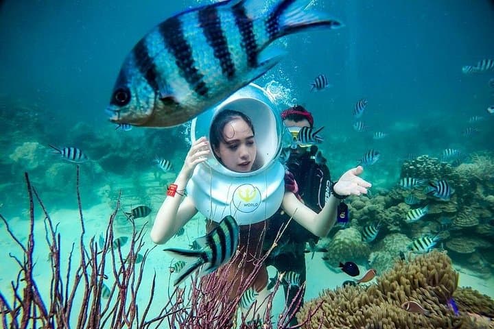 Sea Walk in Nha Trang Bay: Underwater Walk & Vietnamese Seafood Lunch photo 1