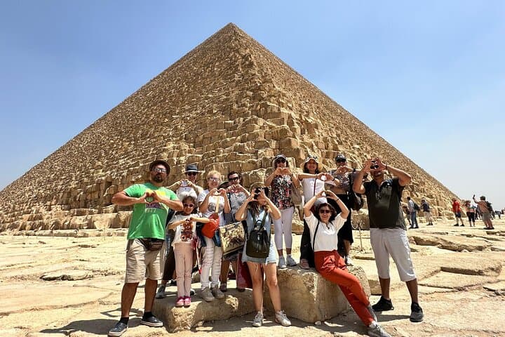 Giza Pyramids Private Tour: Great Pyramid, Sphinx & Camel Ride with Lunch photo 4