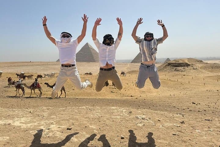 Giza Pyramids Private Tour: Great Pyramid, Sphinx & Camel Ride with Lunch photo 5