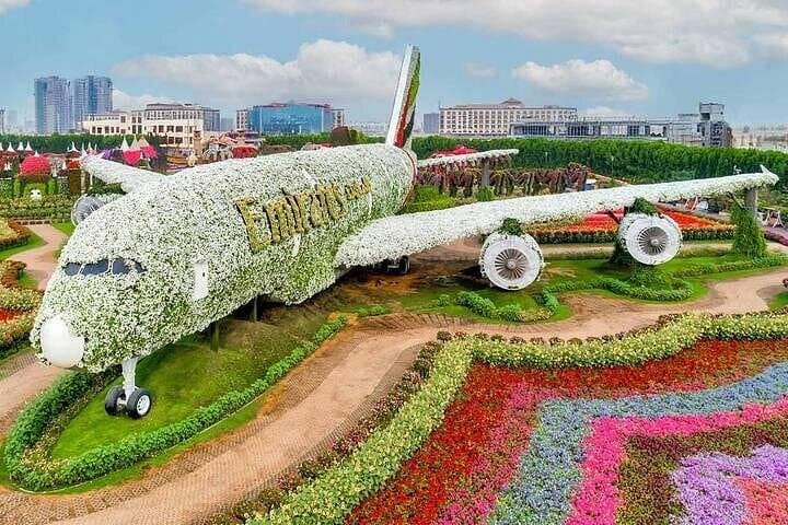 Dubai Miracle Garden Tour: Explore Vibrant Floral Sculptures with Transport photo 2