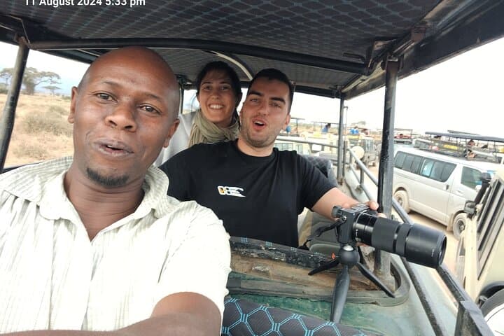 Urban Safari Adventure: Exploring Nairobi National Park in a Private 4x4 Jeep