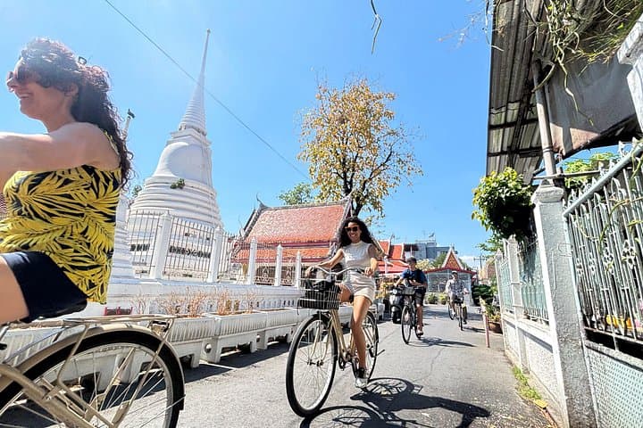 Bangkok Bike and Longtail Boat Tour — Hidden Canals & Local Lunch photo 1