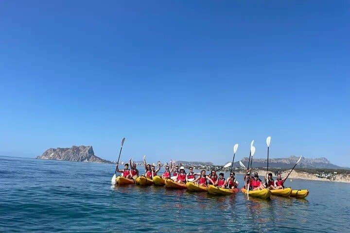Moraira Kayak Trail: Paddle to Cala Llebeig, Moraig Cave & Baladrar