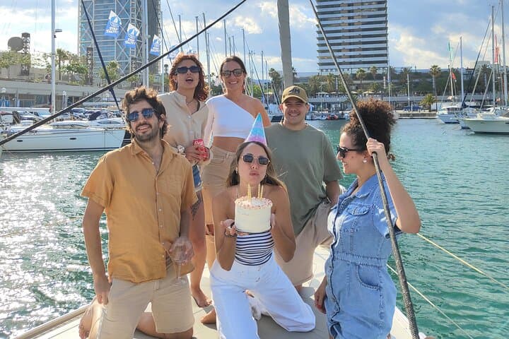 Private Sailboat Barcelona: Sunset & Aperitifs for Up to 11 photo 5