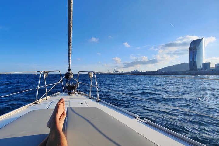 Private Sailboat Barcelona: Sunset & Aperitifs for Up to 11 photo 3