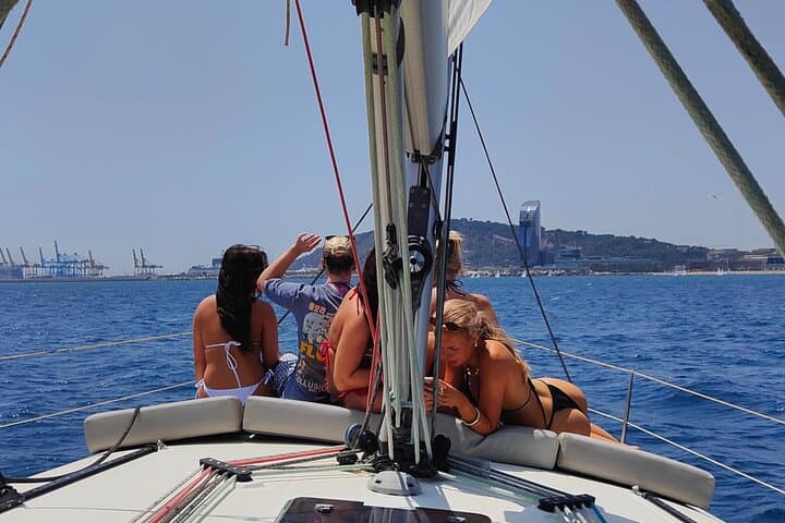 Barcelona Sailing Experience: 2-Hour Mediterranean Cruise with Snacks & Drinks photo 2