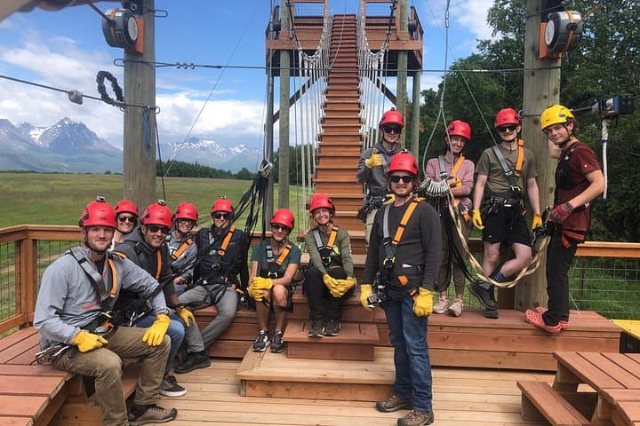 Trail Ride and Zipline Adventure Combo: Sauderland Homestead Near Anchorage photo 3