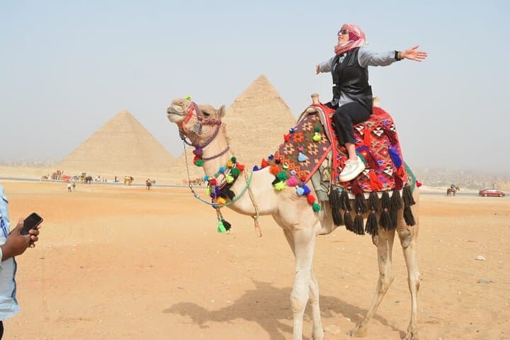 Private Giza Pyramids & Sphinx Tour with Camel Ride and Lunch photo 3