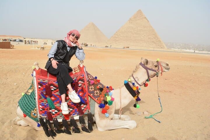 Private Giza Pyramids & Sphinx Tour with Camel Ride and Lunch photo 4