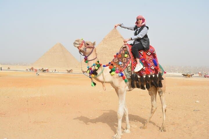 Private Giza Pyramids & Sphinx Tour with Camel Ride and Lunch photo 2