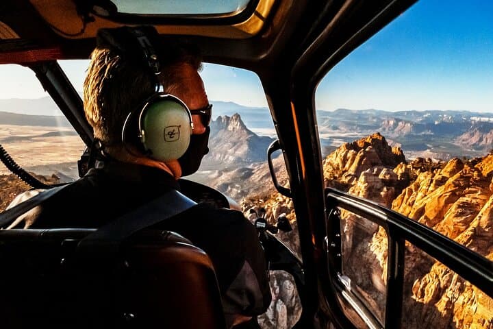 100-Mile Zion Panoramic Helicopter Flight Over Canaan and Kolob photo 5