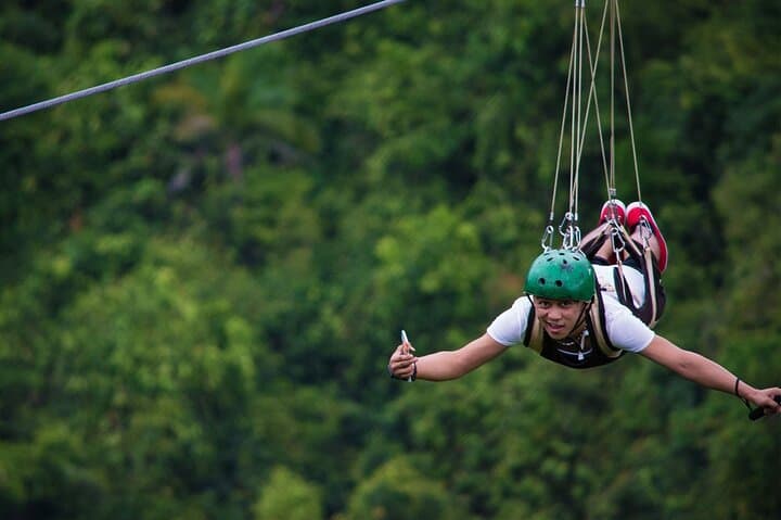 Punta Cana Zip Line Mountain Ride — 8-Line Canopy Tour with Safari Truck photo 1