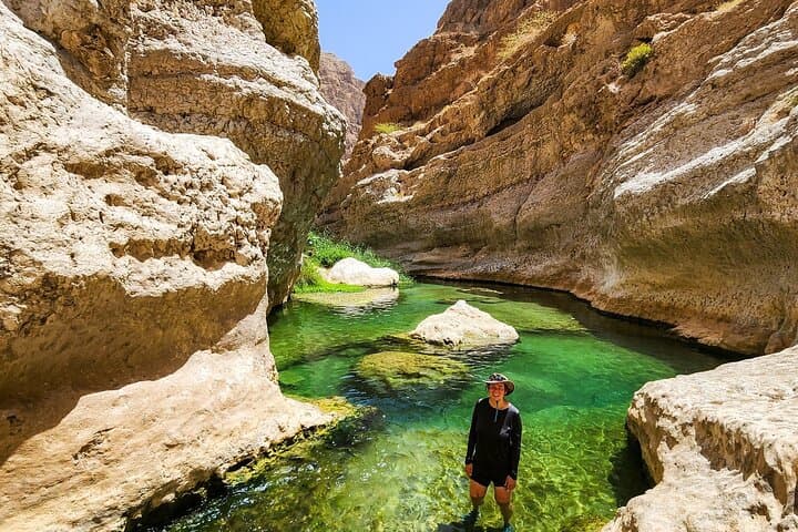 Wadi Shab & Bimmah Sinkhole: Full-Day Private Coastal Adventure from Muscat photo 1